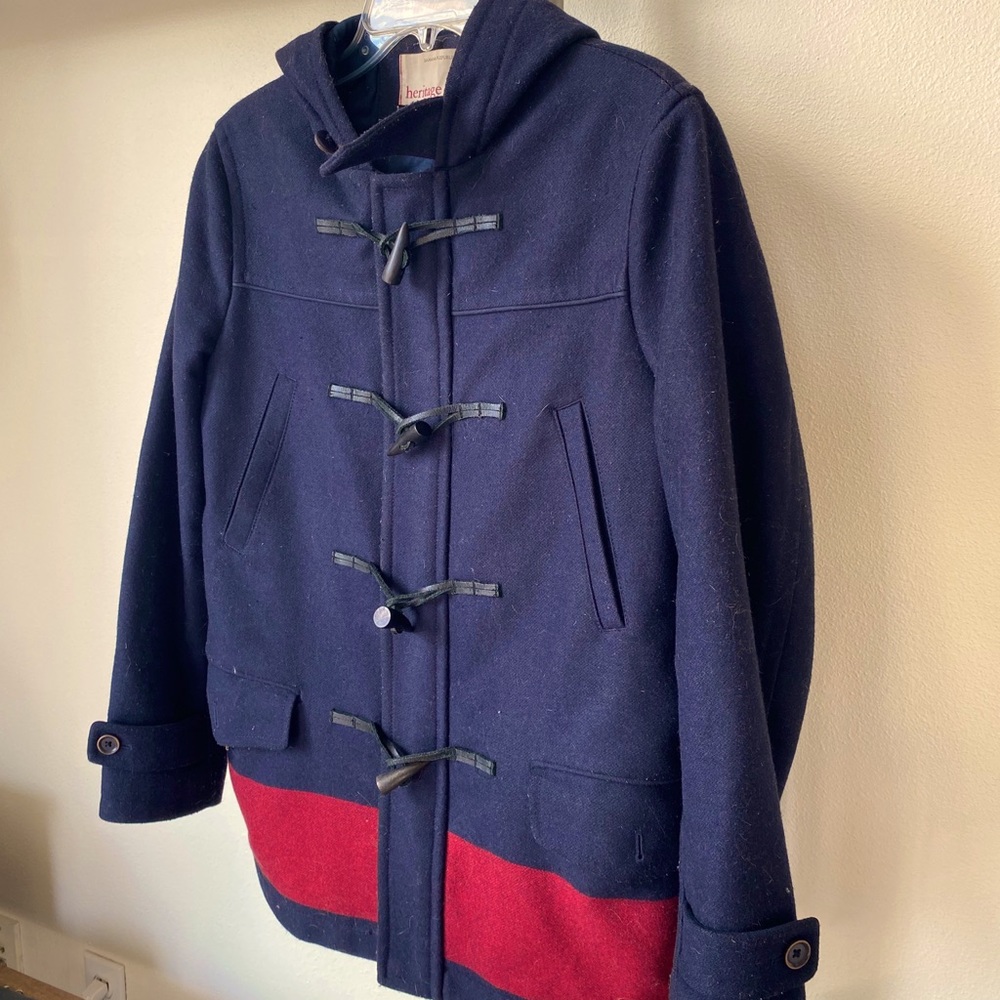 Banana Republic Heritage Toggle Coat, Size Small